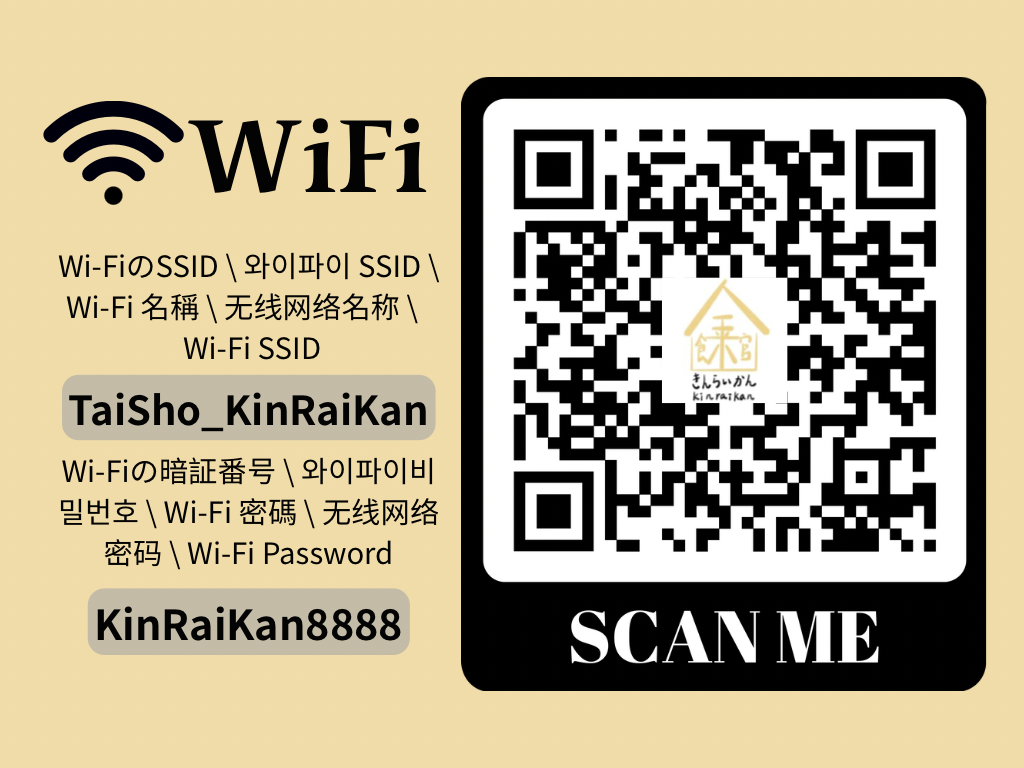 Wi-Fi QR card